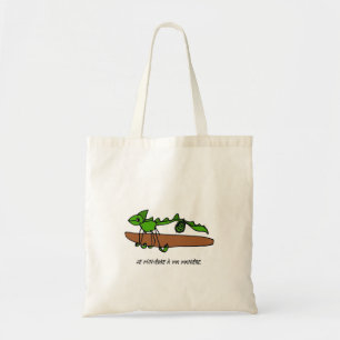 Bolsa Tote Eu me encaixo à minha maneira - Camaleão
