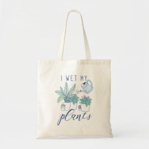 Bolsa Tote Eu Molhei As Minhas Plantas