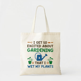 Bolsa Tote Eu Molhei As Minhas Plantas