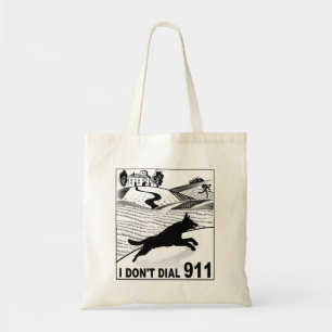 Bolsa Tote Eu não faço disco 911