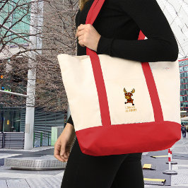 Bolsa Tote Eu não fiz isso! Moso engraçado