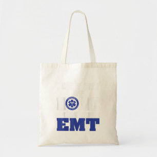 Bolsa Tote Eu não posso ficar em casa em um terraço paramédic