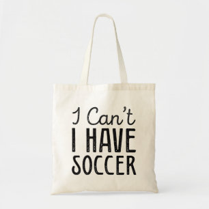 Bolsa Tote Eu não posso ter futebol