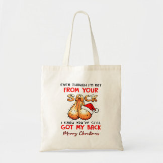 Bolsa Tote Eu não sou do seu saco Eu sei que você tem Ruas