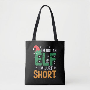 Bolsa Tote Eu Não Sou Um Elf Apenas Um Pequeno Natal Engraçad