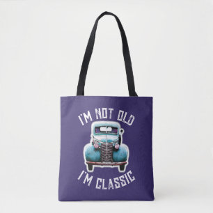 Bolsa Tote Eu não sou velho sou clássico do carro