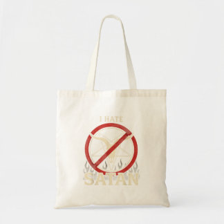 Bolsa Tote Eu Odeio Satanás
