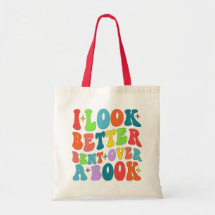 Bolsa Tote Eu Pareço Melhor Curvado Sobre Um Leitor De Livros