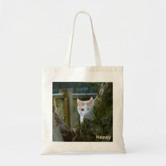 Bolsa Tote "Eu posso vê-lo" por feliz