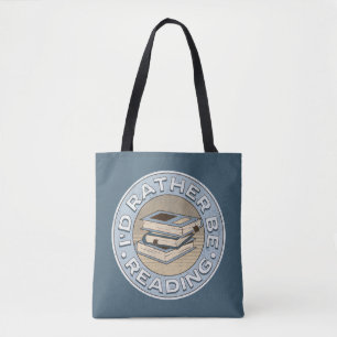 Bolsa Tote Eu preferencialmente lendo