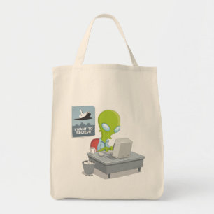 Bolsa Tote Eu quero acreditar