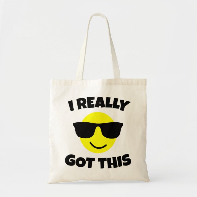 Bolsa Tote Eu realmente tenho isso (Frente)