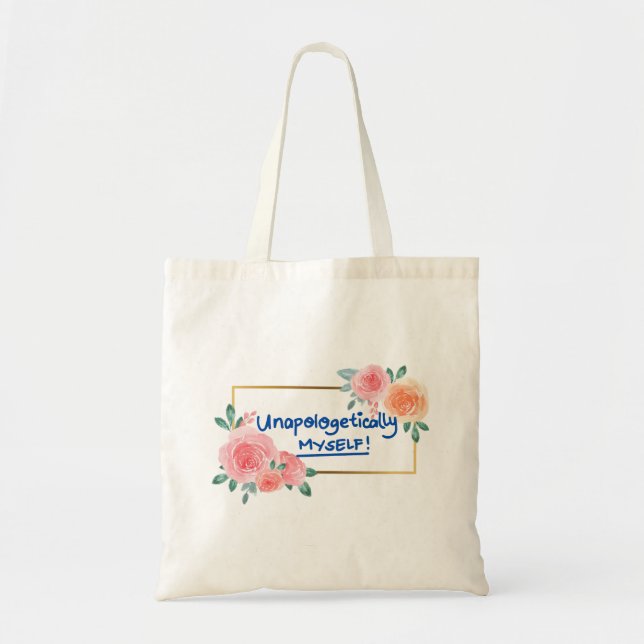 Bolsa Tote Eu sem desculpas (Frente)