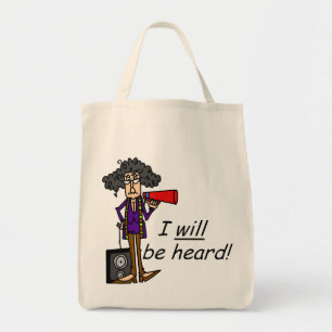 Bolsa Tote Eu serei ouvido