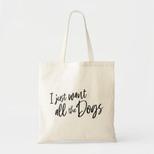 Bolsa Tote Eu Só Quero Todos Os Cachorros