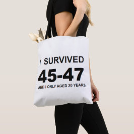 Bolsa Tote Eu Sobrevivi 45-47