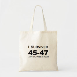 Bolsa Tote Eu Sobrevivi 45-47