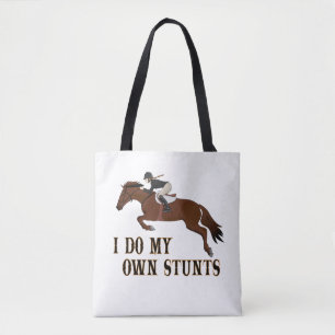 Bolsa Tote Eu Sou A Garota Do Cavalo Que Faz