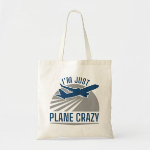 Bolsa Tote Eu sou apenas o avião louco