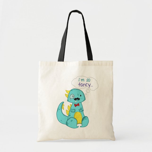 Bolsa Tote Eu sou assim que sacola extravagante (Frente)