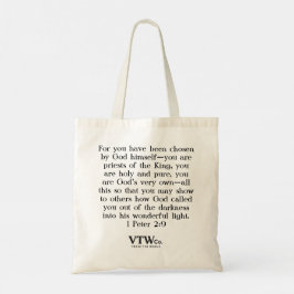 Bolsa Tote Eu sou escolhido para o saco
