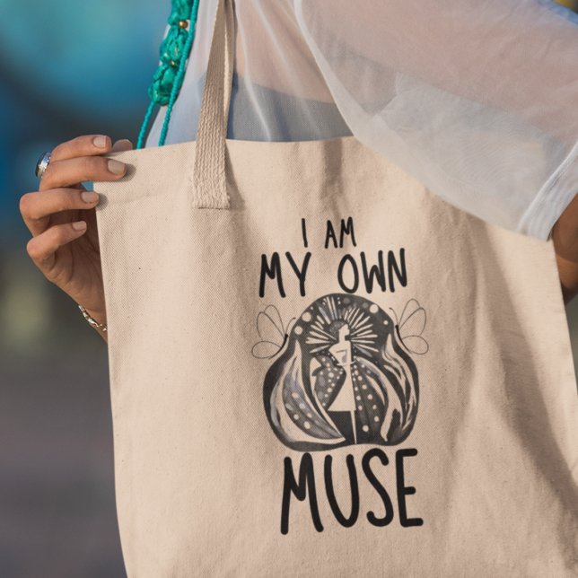 Bolsa Tote Eu sou minha própria Sra. Simples, Presente Inspir (Grab yours now and carry your muse with pride wherever you go!)