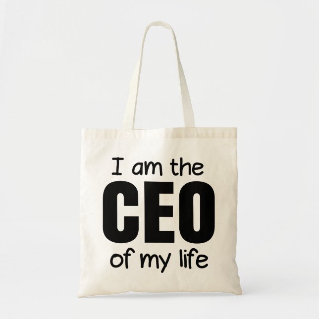 Bolsa Tote eu sou o ceo da minha vida (Frente)