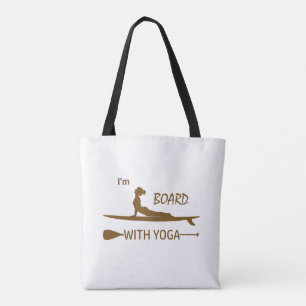 Bolsa Tote Eu sou o conselho com ioga