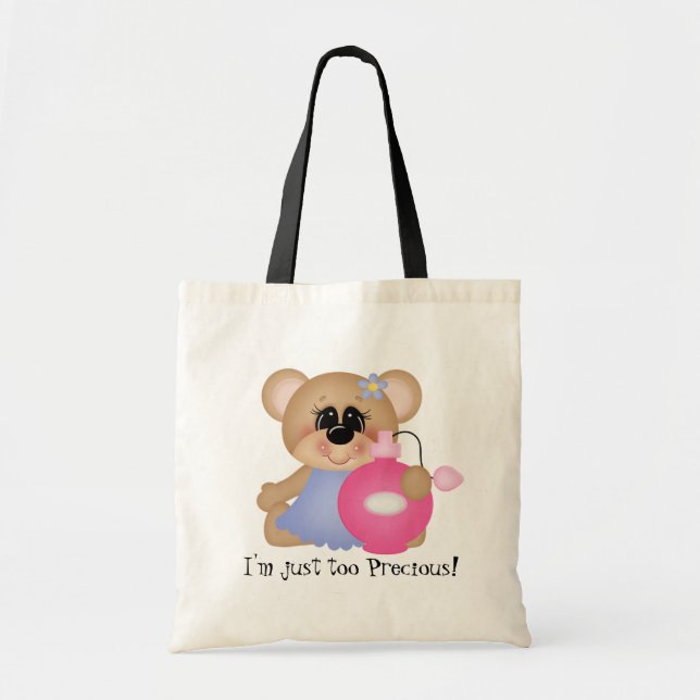 Bolsa Tote Eu sou Precioso saco de tote (Frente)