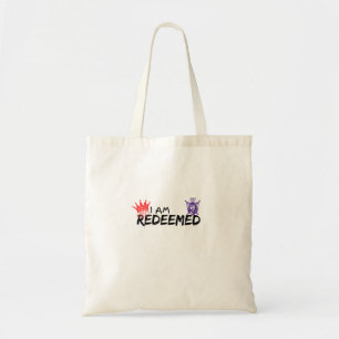 Bolsa Tote Eu Sou Resgatada Christian Tote Bag