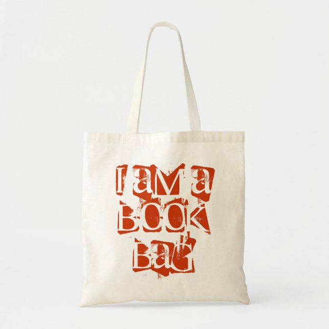 Bolsa Tote "eu sou saco de escola funky engraçado da (Frente)