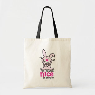 Bolsa Tote Eu sou totalmente agradável