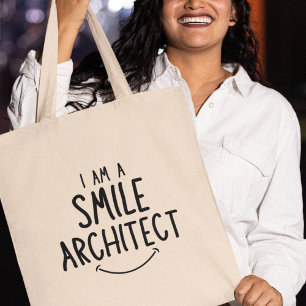 Bolsa Tote Eu sou um Arquiteto de Sorriso...