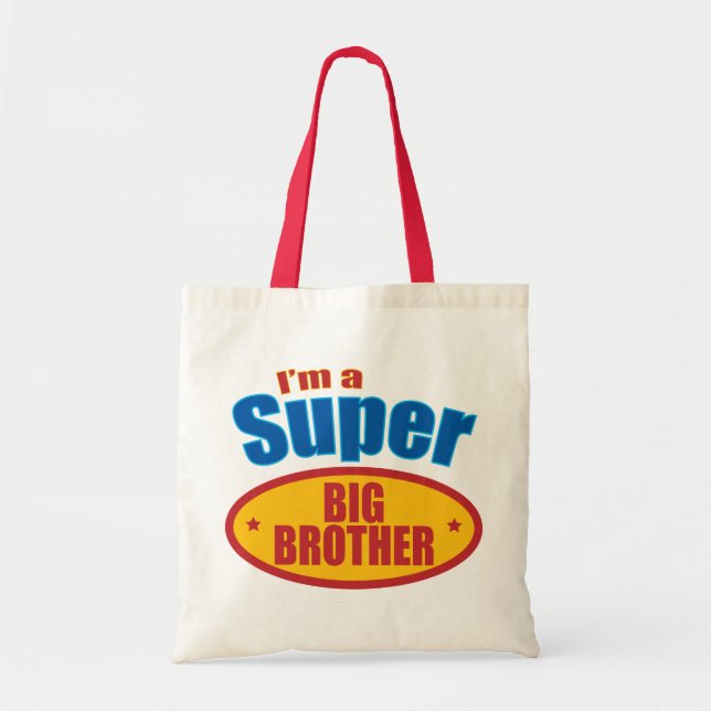 Bolsa Tote Eu sou um big brother super (Frente)