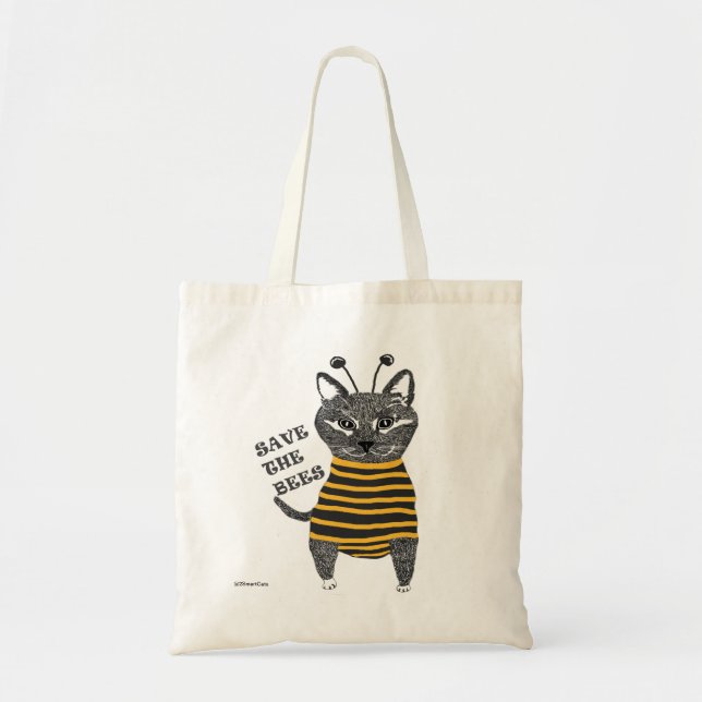 Bolsa Tote Eu sou uma abelha (Frente)