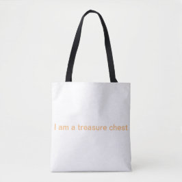 Bolsa Tote Eu sou uma arca do tesouro