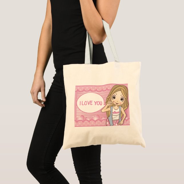 BOLSA TOTE EU TE AMO (Frente (produto))