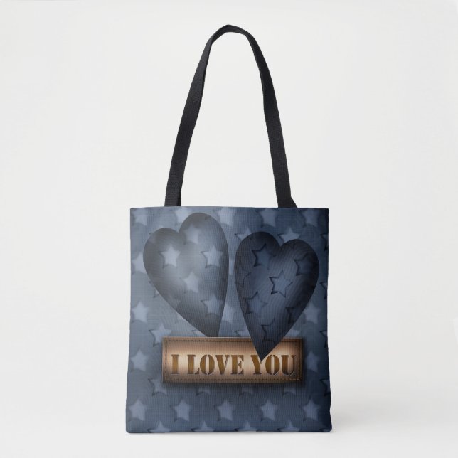 Bolsa Tote Eu te amo (Frente)