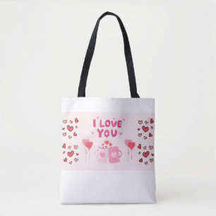 Bolsa Tote Eu Te Amo