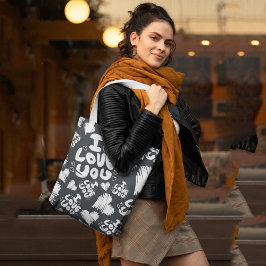 Bolsa Tote Eu te amo