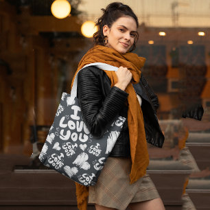 Bolsa Tote Eu te amo