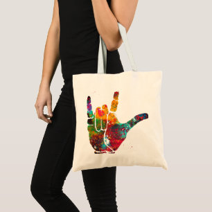 Bolsa Tote Eu te amo