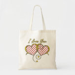 Bolsa Tote Eu te amo Design<br><div class="desc">Eu te amo design criado por Edward Eksi</div>