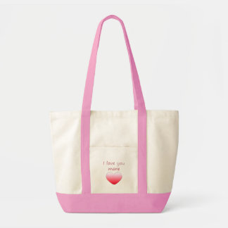 Bolsa Tote Eu te amo mais