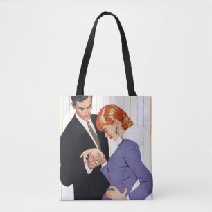 Bolsa Tote Eu te amo, Mama Menina