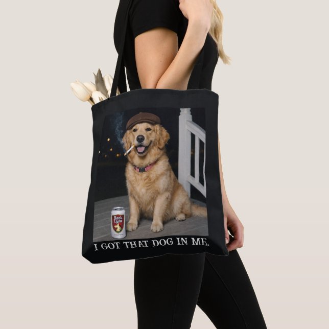 Bolsa Tote Eu Tenho Esse Cachorro Em Mim, Piada Engraçada do  (Close Up)
