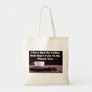 Bolsa Tote Eu Tenho Meu Café
