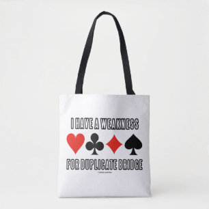 Bolsa Tote Eu Tenho Uma Fraqueza Para A Ponte Duplicada