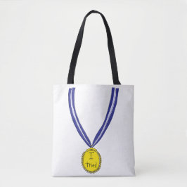 Bolsa Tote Eu Tentei Medalha
