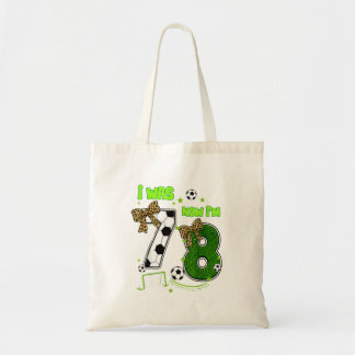 Bolsa Tote Eu Tinha 7 Agora Tenho 8 Futebol 8º Aniversário Me